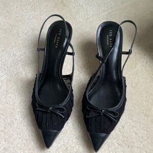 Ted Baker Black Women's Slingback Shoes